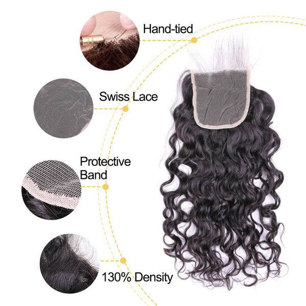 Lace Natural Wave Closure**