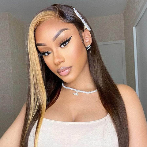 Honey to Dark Brown 13x4 Lace Frontal