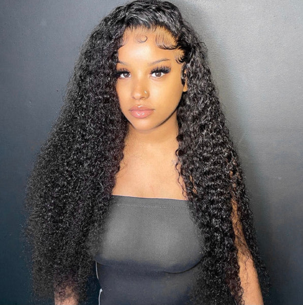 HD 4x4 Water Wave Lace Closure Wig