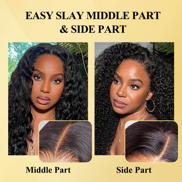 Easy slay Middle Part and Side 