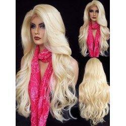 10a Grade Lace Front Wavy Blonde Wig - Belle Noir Beauty