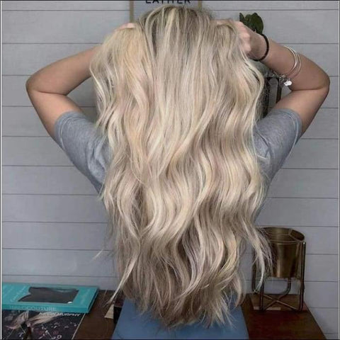 Straight Piano Color Blonde #16 Mixed with Blonde #22(#P16/22) - Belle Noir Beauty