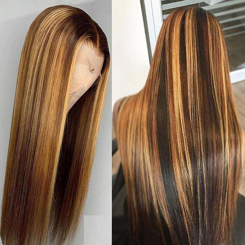 P4/27 Color Straight Hair - Belle Noir Beauty