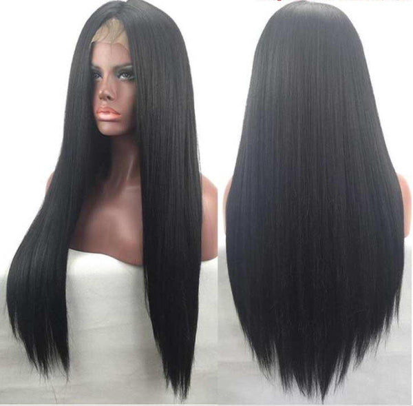 Lace Front Straight Wig - Belle Noir Beauty