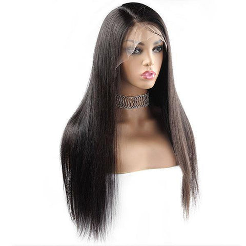 ***Flash Sale***** Straight Body Wave 4x4 Lace Closure Wig - Belle Noir Beauty